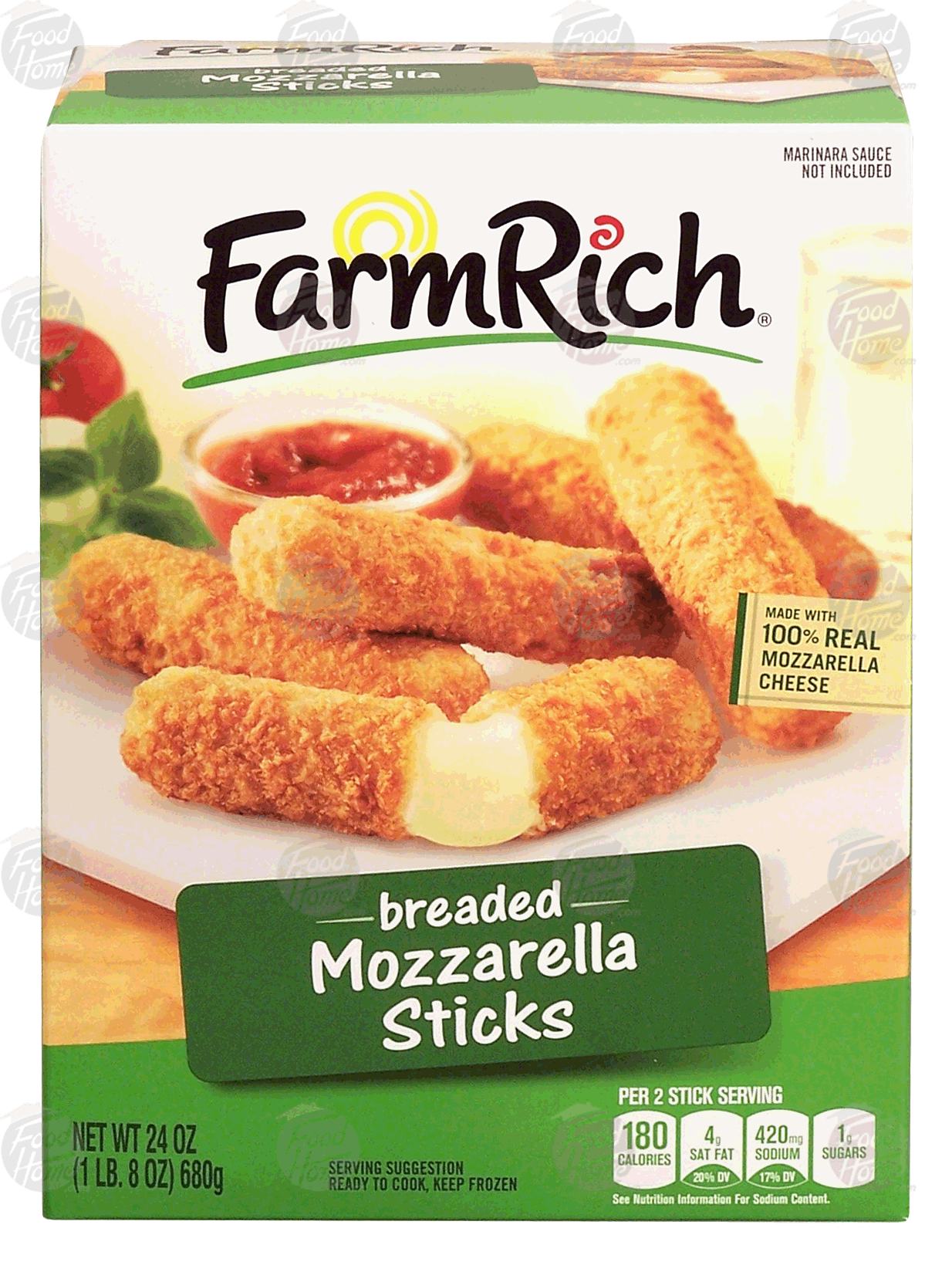 Farm Rich  breaded mozzarella sticks Full-Size Picture